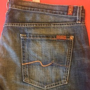 7 For All Mankind Mens jeans NWT but altered to 40x31